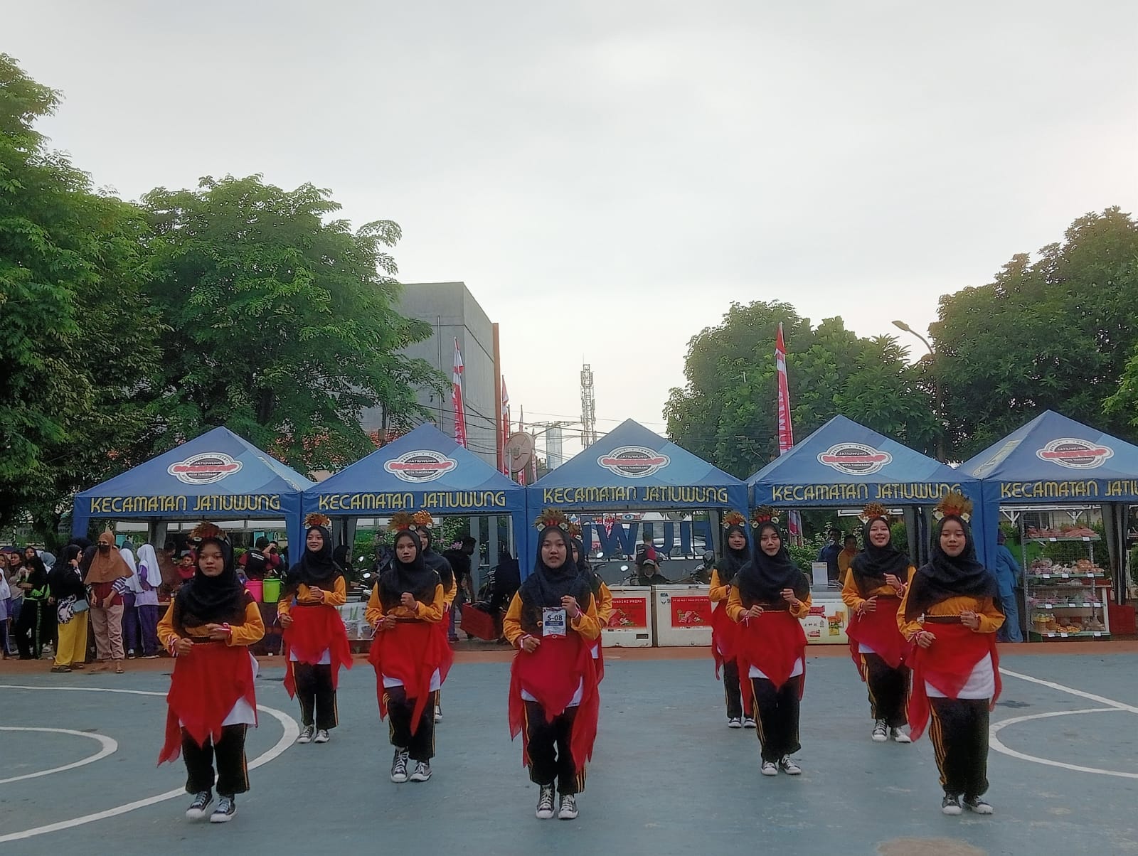 Lomba Senam Kreasi Tingkat SMP dalam rangka HUT RI ke-79