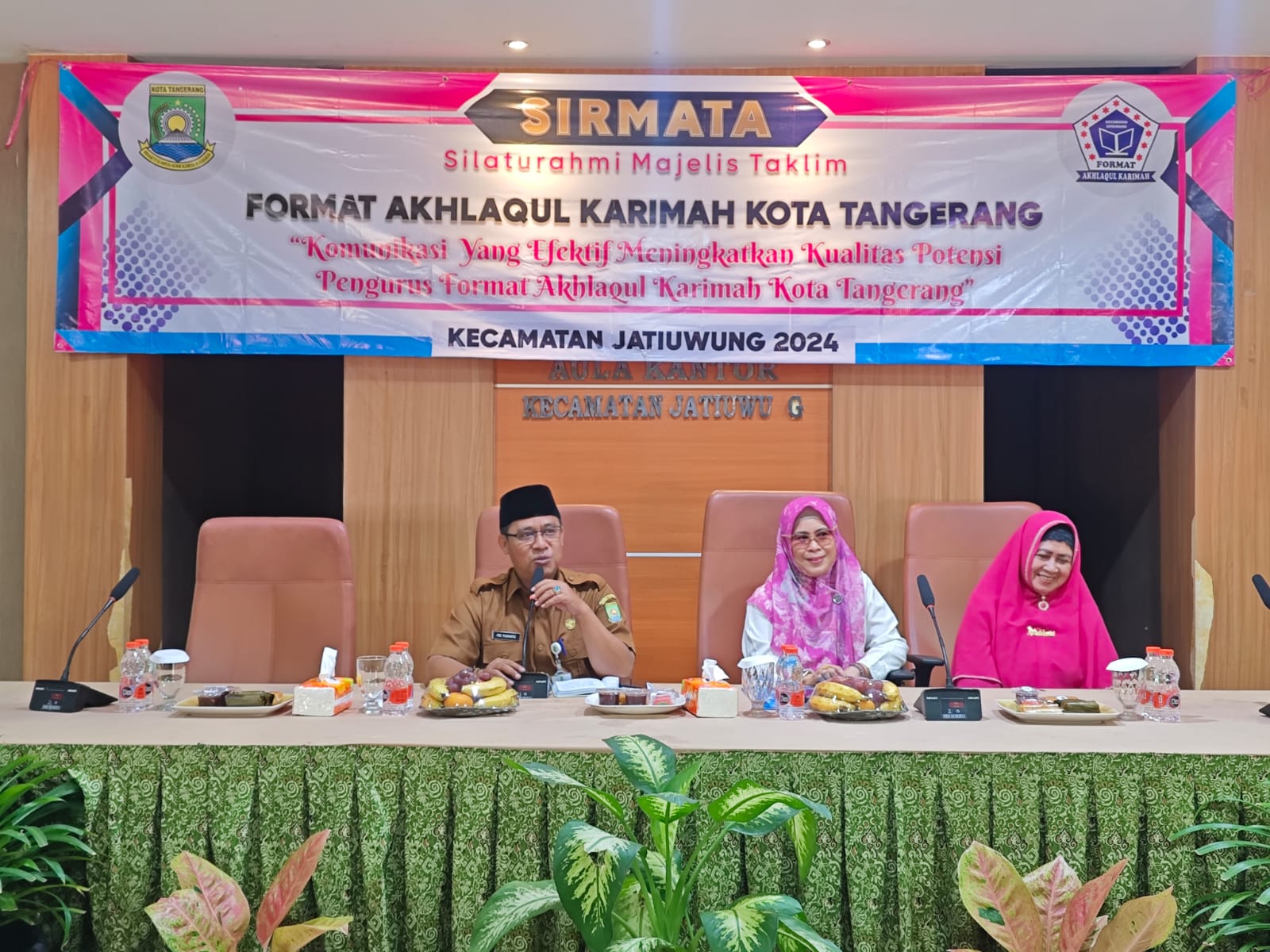 Kegiatan Silaturahmi Majelis Taklim (Sirmata) Format Akhlaqul Karimah Kota Tangerang