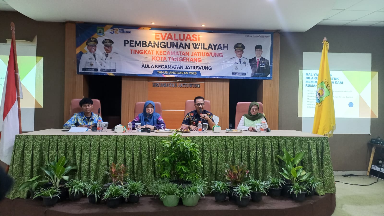 Kegiatan Evaluasi Pembangunan Wilayah Tingkat Kecamatan Jatiuwung