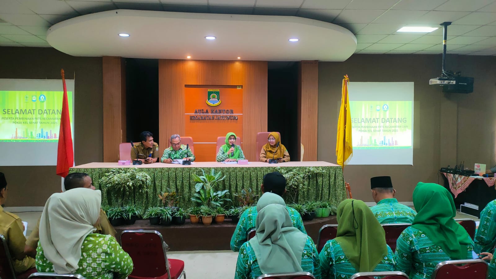 Kegiataan Pembinaan  FKTS Kecamatan dan Pokja Kelurahan Sehat Thn 2025